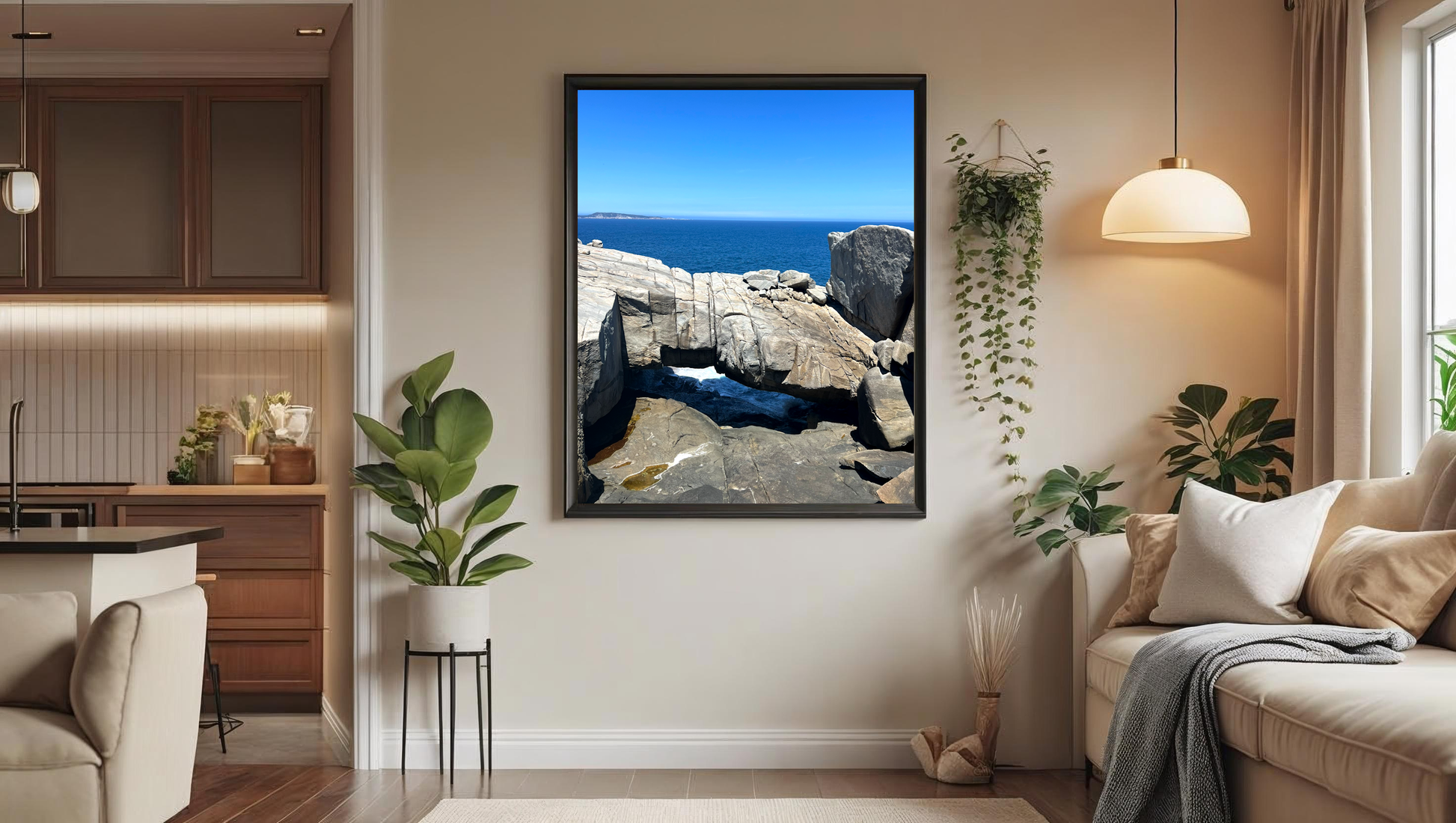 The Gap and Natural Bridge Framed Wall Art